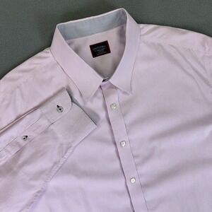 UNTUCKit Shirt Mens 3XL Pink Douro Smart Casual Office Minimalist Prep